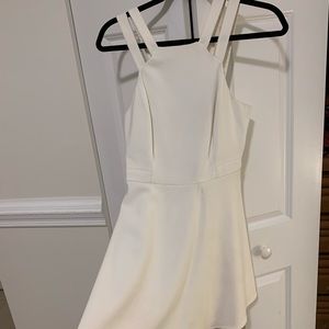 French Connection white dress. Size 4